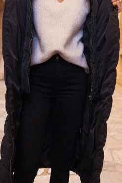 Black Longline Padded Coat With Removable Hood 19 Black Longline Padded Coat With Removable Hood -Opal & Oak Store 1becd5d767c251a42a1e4a6a59b3975b8b9a6417