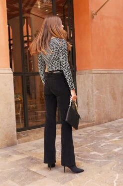 Black Velvet Kick Flare Jeans -Opal & Oak Store 1eb59ea7a30127bbbba2607a6aa6ffdaca2d40e0
