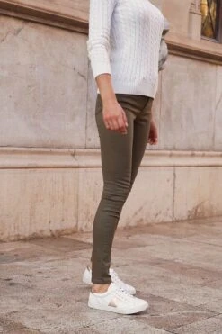 Khaki Green Perfect Skinny Jeans -Opal & Oak Store 201dd998f770f5b2e8d217b0521b20d5a810926b