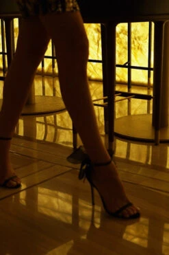 Black Stunning Bow Detail Stiletto Sandal -Opal & Oak Store 4c2dc7f73fb7223dafb11a7673e8525fbe8c1848