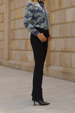 Black Sculpting Kick Flare Jeans -Opal & Oak Store 996509222e1ca1b8f209bab886c56d0099f431c8