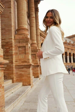 Ivory Premium Blazer -Opal & Oak Store 9a2991f35328b1e6fec22f7bf8f64743dab97a59