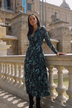 Black & Green Butterfly Print Mesh Shirt Dress 9 Black & Green Butterfly Print Mesh Shirt Dress -Opal & Oak Store abe8c330cfd25f38341fee10f3259ec89fa5f931