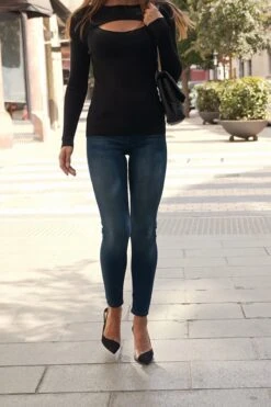 Dark Indigo Perfect Skinny Jeans -Opal & Oak Store b539f291e4b56642419e0f1edba5fae0b3a731c0