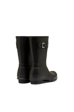 Hunter Original Black Short Wellington Boots -Opal & Oak Store black short 1