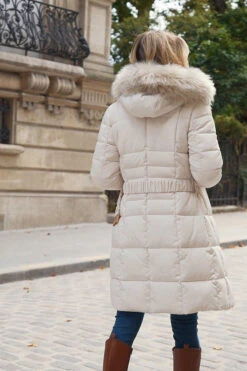 Cream Faux Fur Trim Luxe Longline Padded Coat 13 Cream Faux Fur Trim Luxe Longline Padded Coat -Opal & Oak Store c8bad80211c8bb39c19763b1ba023cbc4da3166d