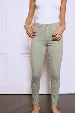 Sage Green Perfect Skinny Jeans -Opal & Oak Store d81c4febca84a655ff72b507e2e4c970b601ff4d