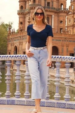 Light Wash Denim Culotte Jeans 11 Light Wash Denim Culotte Jeans -Opal & Oak Store f822ab9a3e429607ded647cf35827de63d0e8060