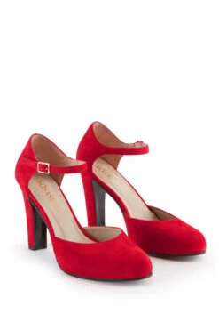 Red Suede Shoe
