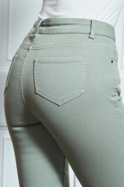 Sage Green Perfect Skinny Jeans -Opal & Oak Store s105 s20ed002gn 048