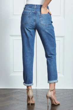 Mid Blue Mom Jeans -Opal & Oak Store s16 s20bd004be0010 061 3