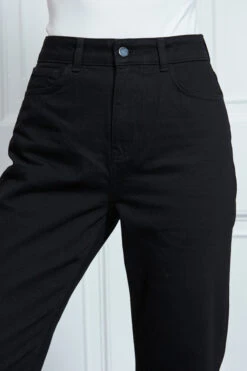 Black Girlfriend Jeans -Opal & Oak Store s23 s20bd008bk 102