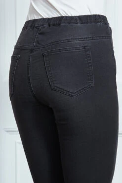 Charcoal Grey Perfect Jeggings -Opal & Oak Store s27 s21bd016gy 027