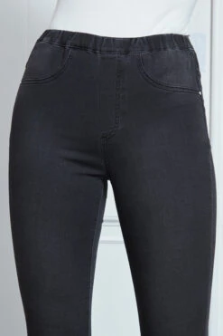 Charcoal Grey Perfect Jeggings -Opal & Oak Store s27 s21bd016gy 033