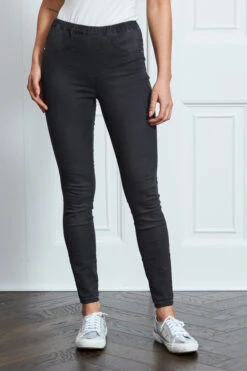 Charcoal Grey Perfect Jeggings -Opal & Oak Store s27 s21bd016gy 039