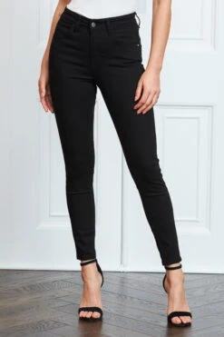 Black Perfect Skinny Jeans -Opal & Oak Store s4 s20bd002bk 005