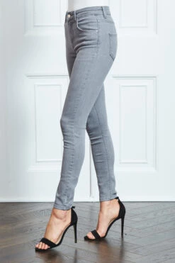 Light Grey Perfect Skinny Jeans 10 Light Grey Perfect Skinny Jeans -Opal & Oak Store s9 s20bd002gy0003 016