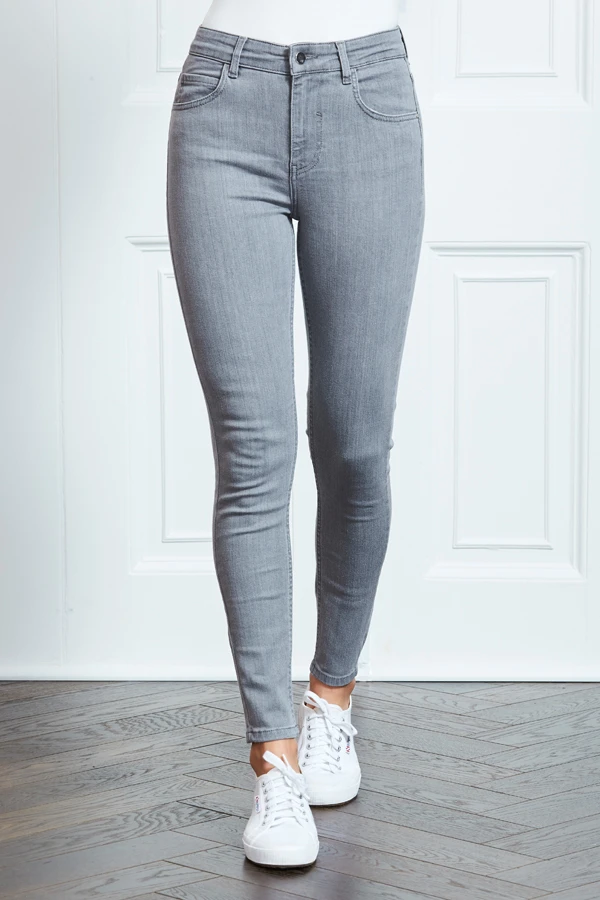 Light Grey Perfect Skinny Jeans 7 Light Grey Perfect Skinny Jeans - Image 7
