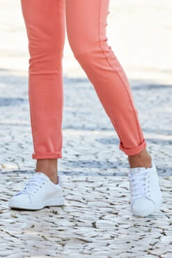 Victoria Cava Gold Glitter Back White Leather Trainers -Opal & Oak Store victoria glitter 2