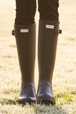 Hunter Original Black Tall Wellington Boots