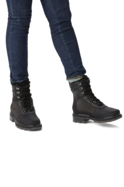 Sorel Black Lace Up Hiker Boots -Opal & Oak Store web 2009271 093 a9