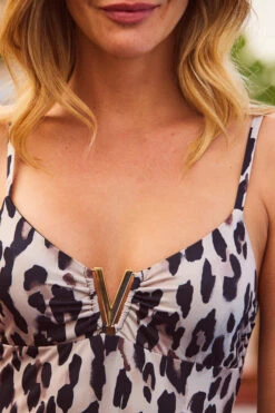 Leopard Print Ultra-Chic Gold Detail Swimsuit -Opal & Oak Store web 2303 126 s22hj026nlbn01 s23ac010nl0003 126 126