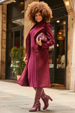 Blake Burgundy Leather Zip Knee High Boot -Opal & Oak Store web 2307 01 a22dk650rd0011 a23ow053rd0011 01 044 3