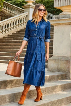 Tan Faux Suede & Leather Tote Bag With Shoulder Strap -Opal & Oak Store web 2307 39 s23dd065in0007 39 034 1