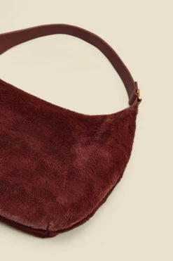 Brown Faux Fur Shoulder Bag 8 Brown Faux Fur Shoulder Bag -Opal & Oak Store web 2307 box a23ac007pt0004 c