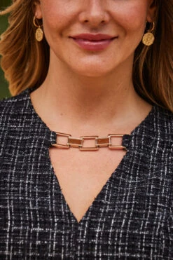 Black Boucle Luxe Belted Pencil Dress With Gold Chain Detail 12 Black Boucle Luxe Belted Pencil Dress With Gold Chain Detail -Opal & Oak Store web 2309 03 a23ow026bk0001 a23dw091bk0001 s20as002be0027 aw19as01mi0001 a23ac064bk0001 03 187