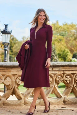 Wine Patent Leather Sweetheart Court Shoe -Opal & Oak Store web 2309 04 a23dk290rd0011 04 266 1