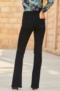 Black Sculpting Kick Flare Jeans -Opal & Oak Store web 2309 06 s20ol001be0003 s23tw080becv02 s23bd012bk0001 06 399 1