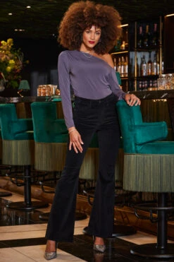 Black Velvet Kick Flare Jeans -Opal & Oak Store web 2309 242 a23tj035mc0004 242 008 1