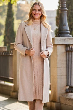 Oatmeal Premium Longline Wool Mix Coat -Opal & Oak Store web 31 a22dk650nl0003 a22ow018bn0002 a22ow019nl0003 a22fw010bn0003 185 1 1