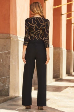 Black High Waist Button Detail Jeans 11 Black High Waist Button Detail Jeans -Opal & Oak Store web 47 a22bd012bk0001 s20tj265bkcv01 202 1