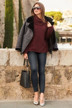 Charcoal Grey Perfect Skinny Jeans -Opal & Oak Store web 81 a22op004bk0001 s21tk375rd0011 159 rt2