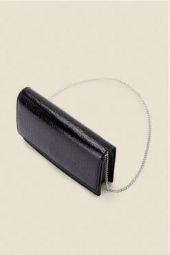 Black Snake Faux Leather Clutch Bag 11 Black Snake Faux Leather Clutch Bag -Opal & Oak Store web a21ac079 e rt