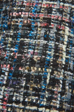 Black Boucle Clasp Detail Cross Body Bag -Opal & Oak Store web a22ac010bk d