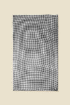 Black & White Dogtooth Print Scarf 9 Black & White Dogtooth Print Scarf -Opal & Oak Store web a22ac012bk c