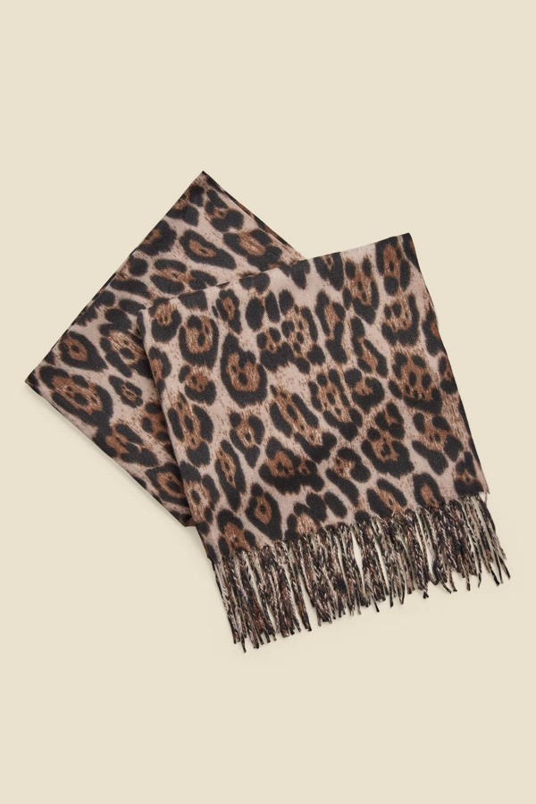 Leopard Print Super Soft Scarf 2 Leopard Print Super Soft Scarf - Image 2