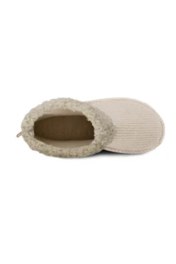 Cream Cable Knit Boot Slippers -Opal & Oak Store web a23fw100nl0001 4
