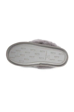 Grey Suede Faux Fur Lined Boot Slippers 11 Grey Suede Faux Fur Lined Boot Slippers -Opal & Oak Store web a23fw101gy0015 4