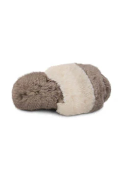 Natural Totes Faux Fur Slider Slippers -Opal & Oak Store web a23fw102nl0003 5