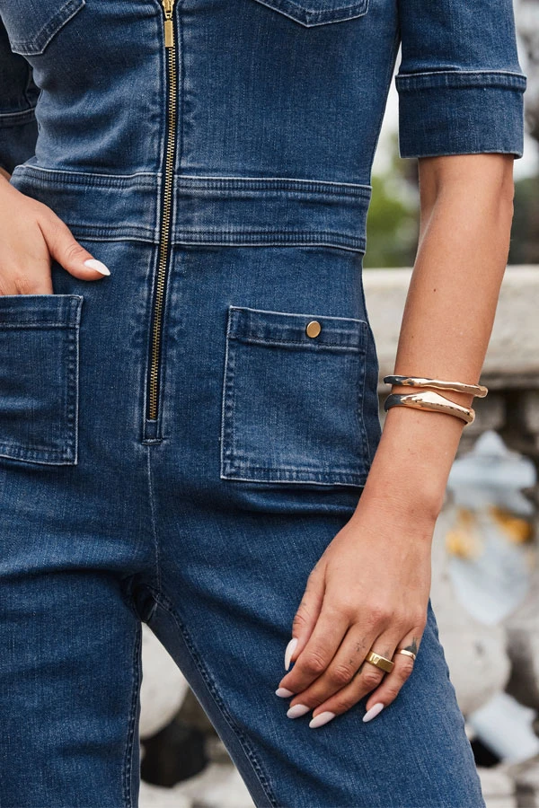 Gold Set Of Two Bangle Bracelets 1 Gold Set Of Two Bangle Bracelets