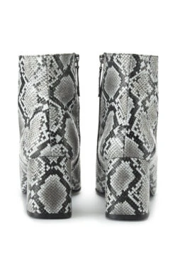 Anna Snake Leather Ankle Boot 11 Anna Snake Leather Ankle Boot -Opal & Oak Store web sa18fw08nlbn01 snake print leather ankle boot 02