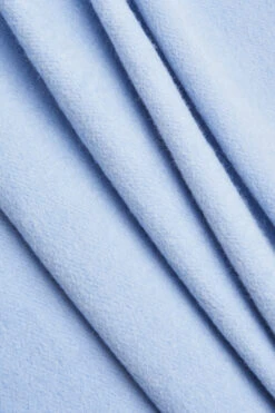 Powder Blue Super Soft Wool & Cashmere Blend Scarf -Opal & Oak Store web sosander blue 3