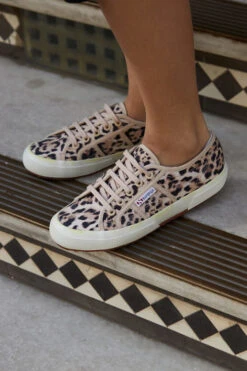 Superga 2750 Jaguar Print Trainers